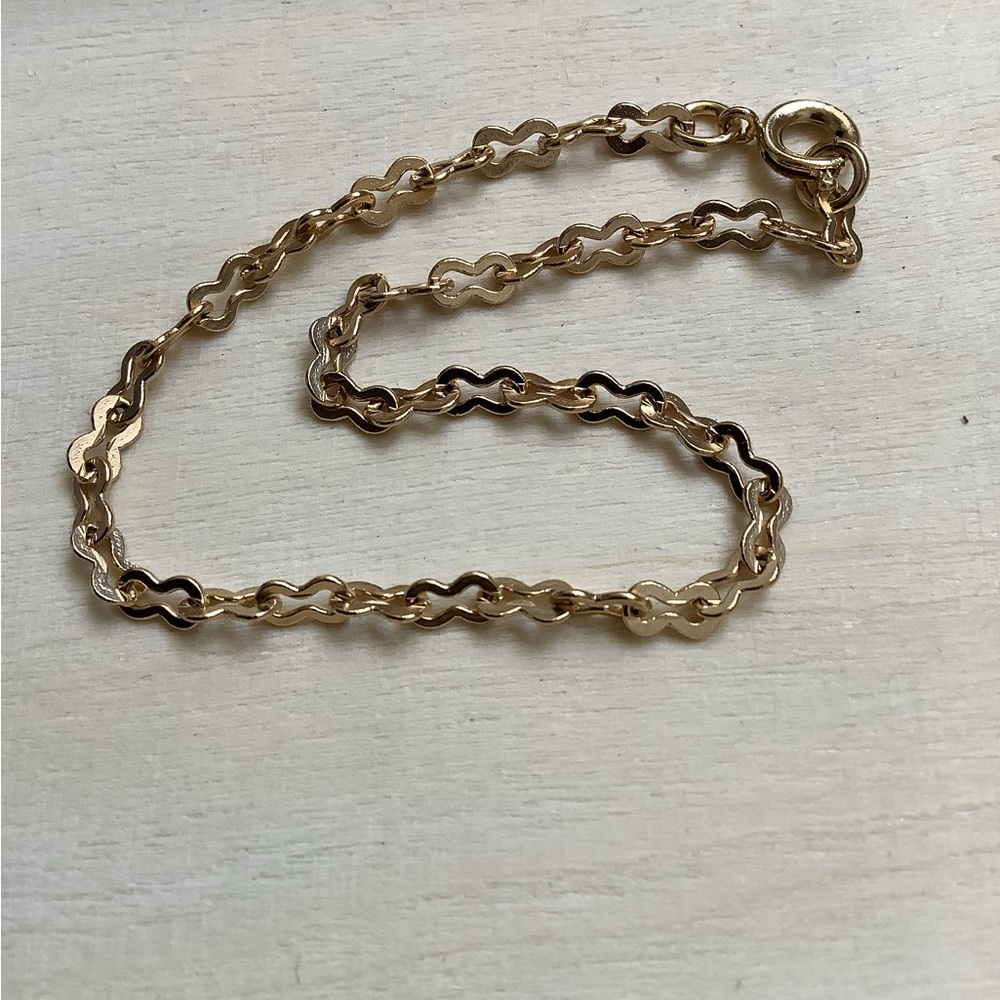 New vintage fancy paperclip bracelet